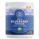 Vimergy Wild Blueberry Powder –Protects Brain Health* - Supports Cardiovascular Function* – USDA Organic, Vegan & Gluten-Free – 250g