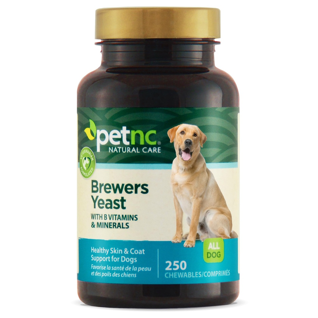 PetNC Natural Care Brewers Yeast Chewables for Dogs, 250 Conde