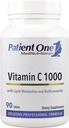 Patient One Vitamin C 1000 mg | Supplement to Support Immune System Health* | Lipid Matrix Plus Bioflavonoids for Enhanced Absorption | 90 Tablets