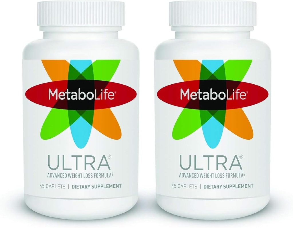 Twinlab MetaboLife Ultra - Suplemento dietético - Suplemento de hambre para hombres de mujeres - 800 mg, 45 cápsulas - 2 Pack