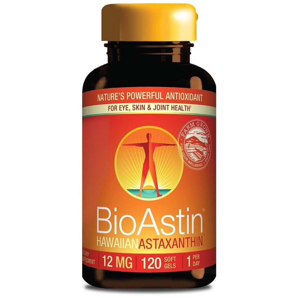 Nutrex Hawaii Bioastin Hawaiin Astaxanthin 12mg - 120 Conde