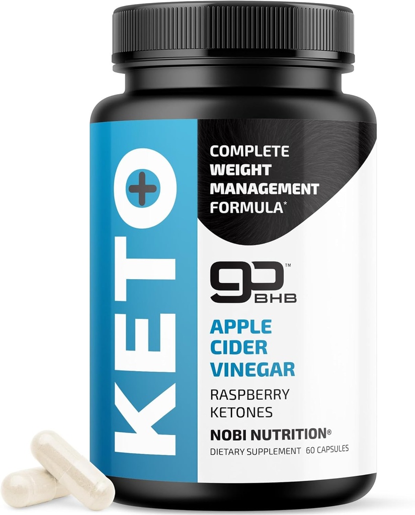 Keto Pills with Apple Cider Vinegar, The Mother &amp; BHB TEN 1000mg GoBHB Ketones exógenos " Raspberry Ketones for Metabolism, Ketosis " ACV Keto Diet Support TEN Gluten-Free Supplements TEN 60 Capsules