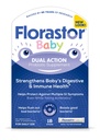 Florastor Baby Daily Probiotic Supplement, Powder Mixes with Milk, Formula or Soft Foods, Saccharomyces Boulardii CNCM I-745 (18 Powder Sticks)