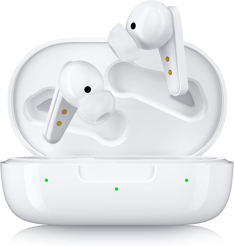 Kingwell OTC Ayudas de Audición recargables, Bluetooth Ayudas de Audición para personas mayores con aplicación inteligente, Calidad Auténtica de Sonido, 32 DSP Canal de cancelación de ruido, para pérdida de Audición Leve a Severe, Blanco