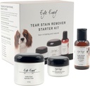 Gatito de inicio para perros enviados para perros. 100% natural, seguro. Contiene: Solución de manchas, pastillas para el aplicador y pólvora de manta. Kit de tratamiento para manguitos. Made in USA