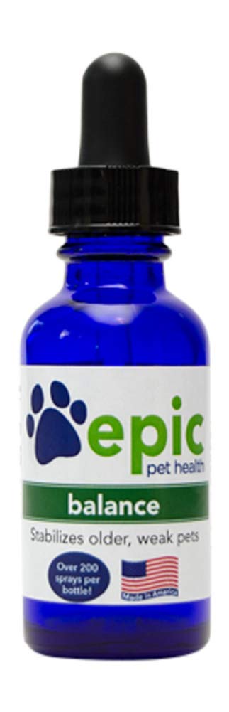 Balance - All Natural Liquid Supplement that Stabilizes Old or Weak Pets - Apply Directly to Body, Food & Water for Fast Results - Safe for All Pets (Dropper, 2 Ounce)