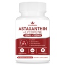 Astaxanthin y Lycopene 70mg, suplemento de Astaxanthin con fosfatidilcolina, luteína y Zeaxantina, potentes antioxidantes Suplemento Apoyo para la piel, el ojo y la salud conjunta (60 cápsulas)
