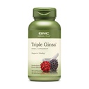 GNC Herbal Plus Triple Ginsa Suplemento, apoya la vitalidad, 100 servicios