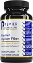 Premier Research Labs Premier Psyllium Fiber - Psyllium Husk Capsules, High Fiber Pills for Adults, for Women & Men, Daily Support for Digestive Health - 180 Vegetarian Capsules