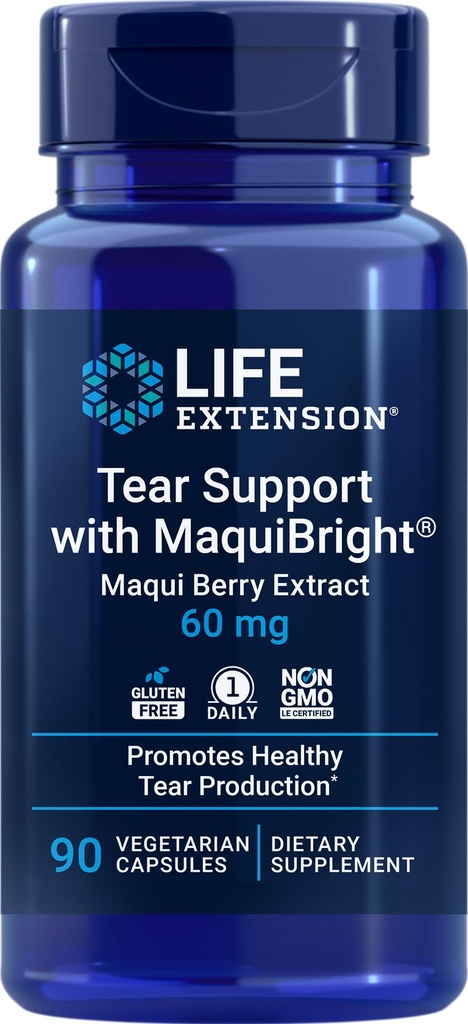 Life Extension Tear Soporte con MaquiBright, 90 cápsulas vegetarianas