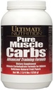Ultimate Nutrition Carbs musculares puros - Powder complejo de carbohidratos para energía sostenible - No grasa, no colesterol -Caloría para los amantes del músculo y los atletas, Fruit Punch, 2.75 libras