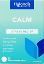 Hyland's Calm Tablets, Stress Relief Supplement, Natural Relief Of Anxiousness, Nervousness, And Irritability, 50 Count (Pack of 1, 50 Count Total)