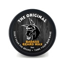 Badass Beard Care Beard Wax for Hombre - The Original, 2 oz - Softens Beard Hair, Leaves Your Beard Looking and Feeling More Dense