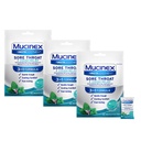 Mucinex InstaSoothe Sore Throat + Cough Relief Alpine Herbs & Mint Flavor, Fast Acting, Cooling Comfort, Powerful Sore Throat Oral Pain Reliever, 40 Medicated Drops (40 Count (Pack of 3))