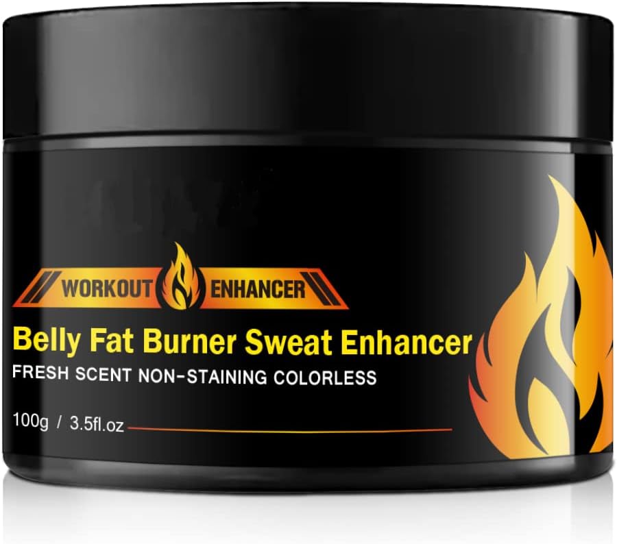 Hot Cream for Belly Fat Burner, Weight Loss Sweat Workout Enhancer Gel, Fat Burning Cream for Stomach Fat Burner, Cellulite Cream Slimming and Shaping Body, Deep Tissue Massage & Muscle