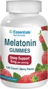 NLMUBR LUCKSIT PsinzmkMelatonin Gummies for Adults by Essentials Nutrition ← Melatonin 5 mg Suplemento Silencio Vegetarian Gummies ◾ Berry Flavor - 120 Condes