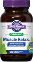 Musculo de cosecha silvestre de Oregon Relajar el suplemento herbal orgánico cápsulas Vegan con Valerian, Hops y Skullcap - 90 conde