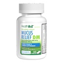 HealthA2Z® Mucus Relief DM TENIDO Dextromethorphan HBr 20mg TEN Guaifenesin 400mg ANTE No Benzene ANTE Cough, Comunicado Inmediato, Uncoated (120 Conde (Pack of 1))