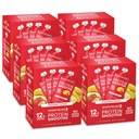 Diseñador Wellness Protein Smoothie, Fruta Real, Proteína 12g, Baja Carb, Azúcar Zero Añadido, Libre de gluten, No GMO, No Colores Artificiales o Sabores, Banana de Fresa, 24 Conde