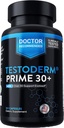 [Men Over 30, Power UP ]- Hair Thinning? Low Manhood Energy? Doctor endorsed, Comprehensive Support for Vitality, Manhood, Hair Support, Focus, All While combating Negative DHT Effects