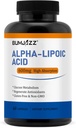 Acid lipoico alfa 600mg, ayuda a apoyar el metabolismo de la glucosa y los antioxidantes regenerados No GMO - Gluten Free - Soy Free - 60 Conde