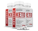 (3 Pack) Ketosyn Keto ACV Pills 1275MG Keto Support Blend Capsule Alternative to Keto ACV Gummies Formulado con Apple Cider Vinegar Extra Virgin Olive Oil Powder Green Tea Leaf 180 Capsules