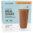 WonderFit By WonderSlim Protein Meal Replacement Shake, Chocolate, Probiotic &amp; Immune Support, Gluten Free (5ct)