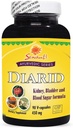 Serie Sewanti Ayurvedic Diarid 90 V Capsules / 5: 1 Extracto de Curcuma Longa, Salacia, Árbol Turmérico, Árbol de Kino Indio