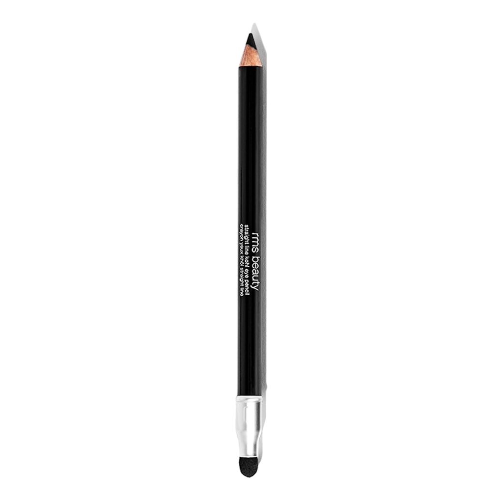 RMS Beauty Straight Line Kohl Eye Pencil – Waterproof, Creamy, Long-Lasting, Smudge-Proof, Intense Rich Color, Natural Ingredients, Twist-Up, 0.04 oz