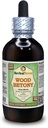 Madera Betony (Stachys Officinalis) Glycerite, hierba seca orgánica Alcohol-FREE Liquid Extract (Marca: HerbalTerra, Proudly made in USA) 4 fl.oz (120 ml)