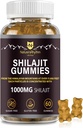 El Ritmo Shilajit Gummies 1000mg - 60 pcs de Shilajit Gummies para Hombres y Mujeres, Shilajit Gummies Rica en varios minerales de rastros, un suplemento de energía y inmunidad