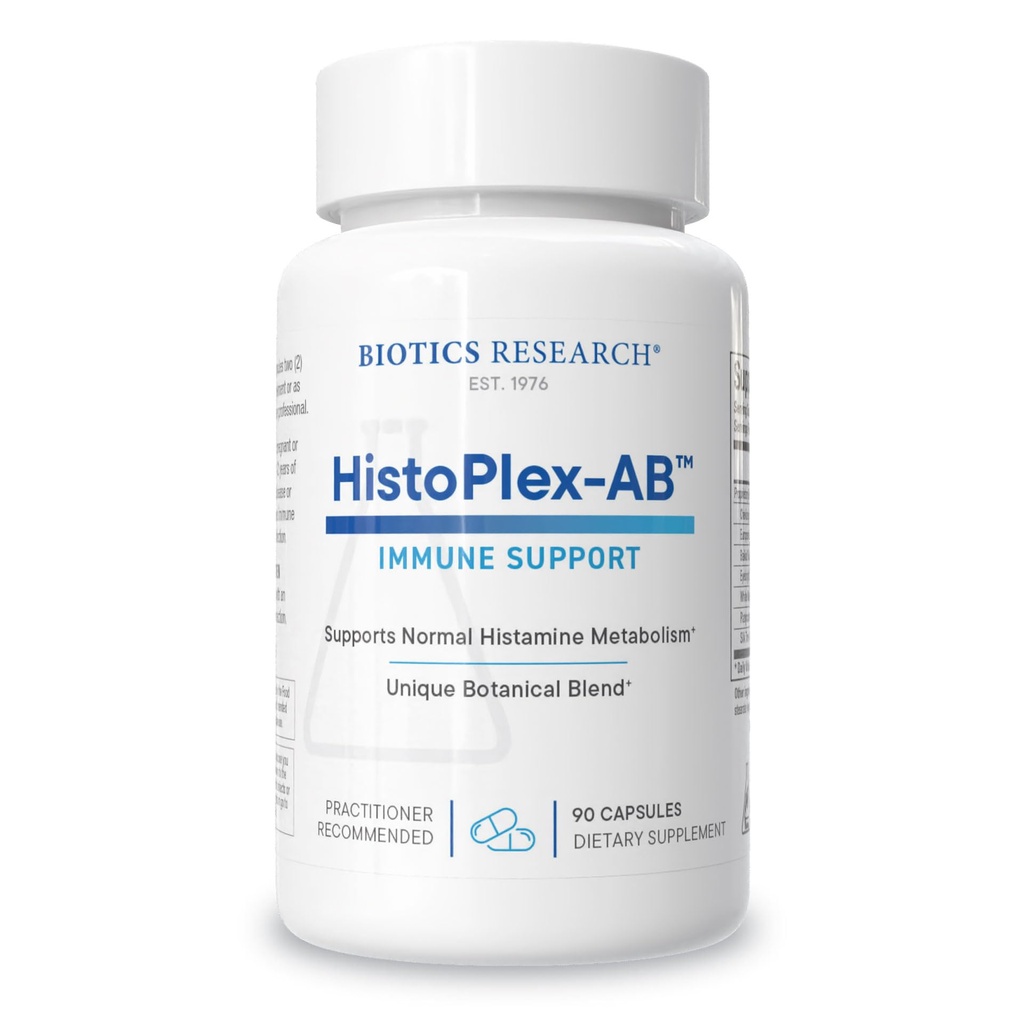 Biotics Research HistoPlex-ABTM– Natural Anti-Histamine, Immune Support, Alergy Buster, Breathe Easier, Powerful Botanical Blend 90 Capsules