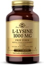 Solgar L-Lysine 1000 mg, 100 Tablets - Ausorción y asimilación mejoradas - Promueve la integridad de la piel y los labios - Colagen Support - Aminoácidos - No GMO, Vegan, Gluten Gratis - 100 Servings
