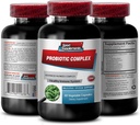 Complejo Probiótico Avanzado Blended - Complejo PROBIOTIC - Sistema Digestivo Saludable, Suplemento Probiótico, Probiótico con Enzyme Digestivo, Suplementos Probióticos para Salud Gut, 1 Botella 60 cápsulas