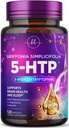 5-HTP Supplement - 200mg per Serving - Extra Strength 5HTP from Griffonia Simplicifolia - Supports Restful Sleep, Natural Calm & Brain Health - 5 Hydroxytryptophan - Bottled in USA - 120 Capsules