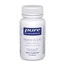 Pure Encapsulations Vitamin D3 & K2, 60 Capsules