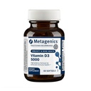 Metagenics Vitamin D3 5000 IU Supplement - High Potency Softgels for Immune, Bone & Heart Health* - 125 mcg Cholecalciferol in Coconut Oil for Enhanced Absorption* - Non-GMO, Gluten-Free - 60 Count