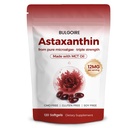 Astaxanthin 12mg con MCT Oil – 120 Softgels, Premium Astaxanthin Suplementos orgánicos, para Kidneys, Eyes & Skin, Natural Microalgae Fuente, Triple Fuerza, No Gluten Libre (Pack of 1)