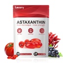 Astaxanthin 24mg, 180 Softgels TENIDO 6 Mes de suministro de antioxidante Premium Silencio Triple Fuerza para el ojo, inmune, habilidad " Circulación Soporte TENIDO Fácil de Swallow, No-OMG, Soy Gratis