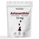 Suplemento de Astaxanthin con 12 mg Haematococcus Pluvialis Softgels – Soporte Antioxidante de alta potencia para la salud del ojo, inmune y de la piel, Fórmula Basada en Algae, 120 Softgels (4-Mes Fuente)