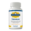 Promesa simple TrimKai - Japonesa Vinagre Negro Capsules para Metabolismo Soporte - con Astaxanthin 12mg, Seaweed & Black Pepper Extracto - Fórmula de base vegetal - 30 cápsulas