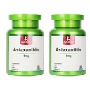 JulioDeer 2 Botellas Astaxanthin 6 mg con Nicotinamide Vitamina E Suplemento Antioxidante Premium EGT GSH - para la piel, el ojo, sistema conjunto de salud de células de la enfermedad de inmunología " Energy5 en 1-120 Softgels