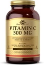 Solgar Vitamina C 500 mg, 250 cápsulas vegetales - Antioxidante &amp; Apoyo inmunitario - Salud general - Soportes Esquí saludable &amp; articulaciones - No GMO, Vegan, Gluten Gratis, Kosher - 250 Serviciones