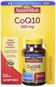 Nature Made CoQ10, Softgels Ayuda a apoyar la función cardíaca " Producción de energía celular, desflavorada, 200 mg, 140 Conde