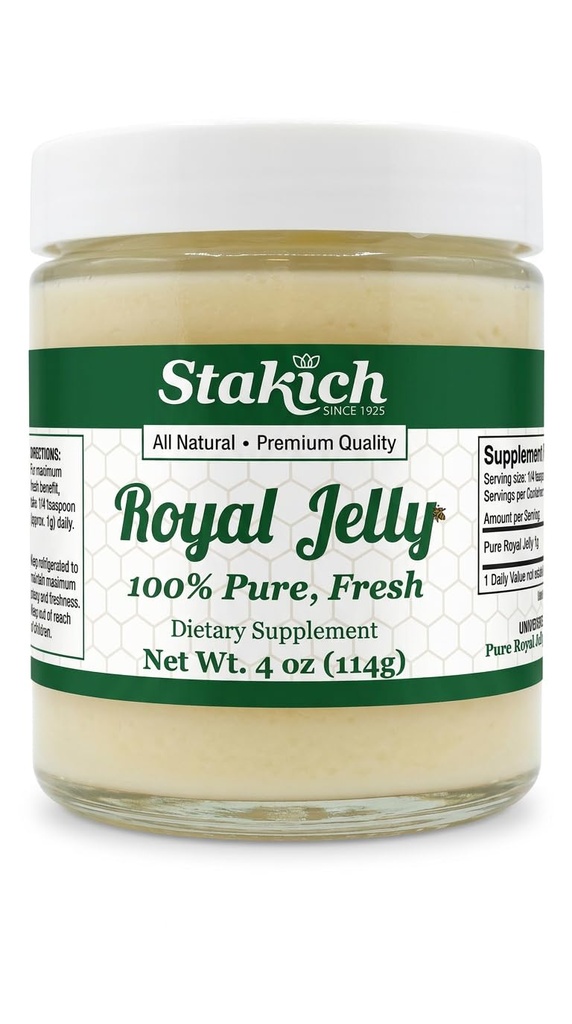 Stakich Royal Jelly Fresh (4 onzas)