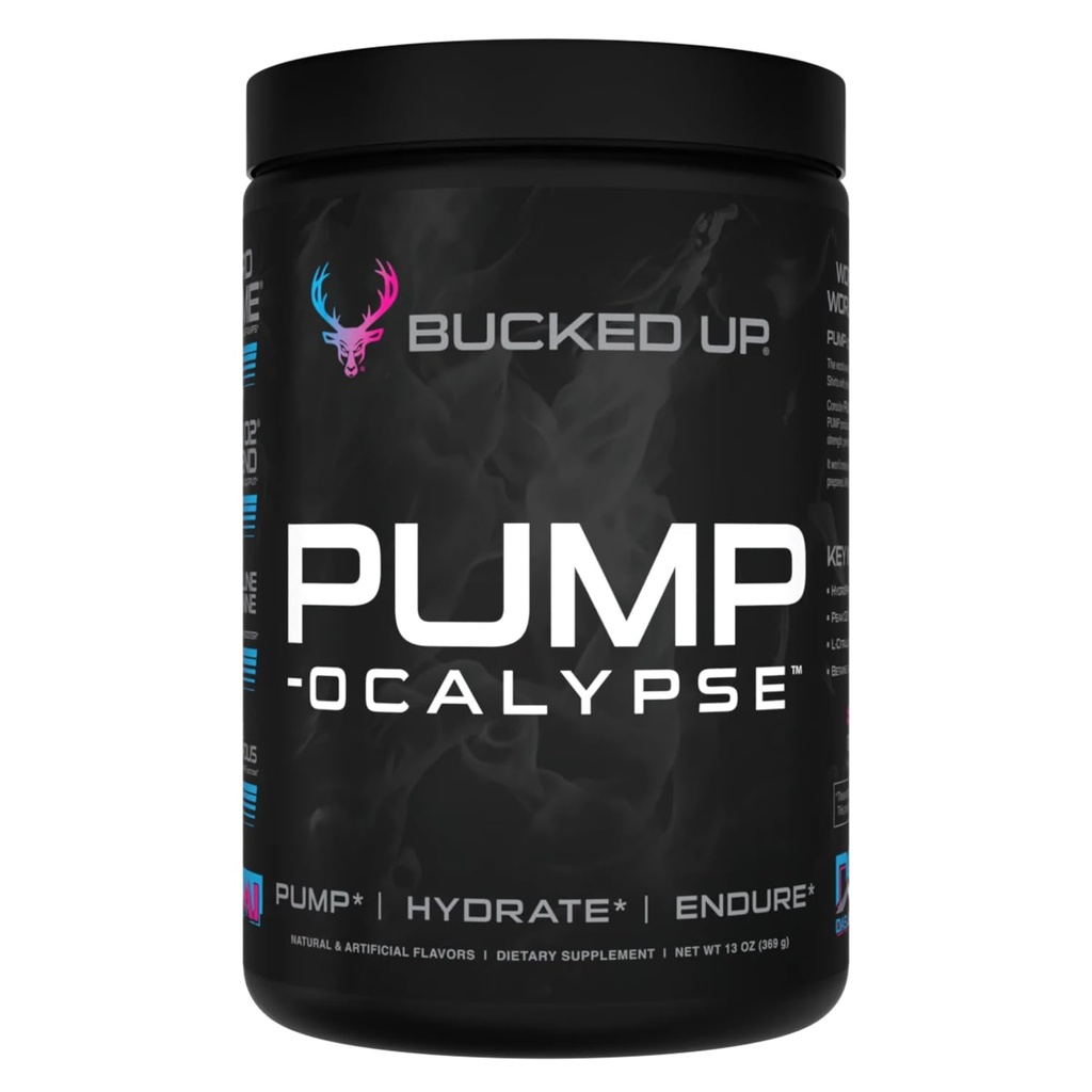 Bomba-ocalypse Miami ← Nitric Oxide y L Arginine Suplemento con Citrulline Malate, GlycerPump ← Ultimate N.O. Booster ← Lean Muscle Support for Blood Flow, Vascularity, Hydration and Endurance