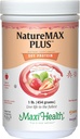 Maxi-Health NatureMAX PlusTM Energy Support Drink Soy Protein Powder - Sugar Free Diet Supplement - 20g Protein Por Serving - Natural Strawberry Flavor - Kosher Vitamin - 1lb