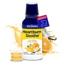 Enzymedica Heartburn Soothe Liquid Supplement - All Natural Reflux Support, Balances Acid & pH Levels with Alginate, Fast-Acting Acid Support Alternative for Digestive Health, Vanilla Orange- 12 fl oz