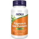 AHORA Suplementos de alimentos, Pygeum & Saw Palmetto con aceite de semilla de calabaza, salud masculina*, 60 Softgels