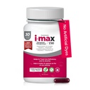Pharmaris i-max Iron Supplement 150 mg, Vitamin C 250 mg & B12 1000 mcg, Iron Supplement for Women & Men, No Artificial Dyes, Vegan, Once Daily, 30 Capsules